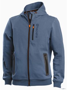 Husqvarna Xplorer kék kapucnis pulóver - M