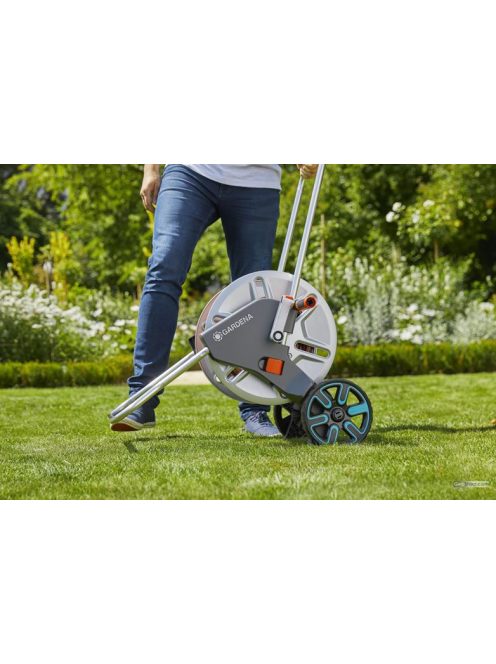 GARDENA CleverRoll M fém tömlőkocsi 18541-20