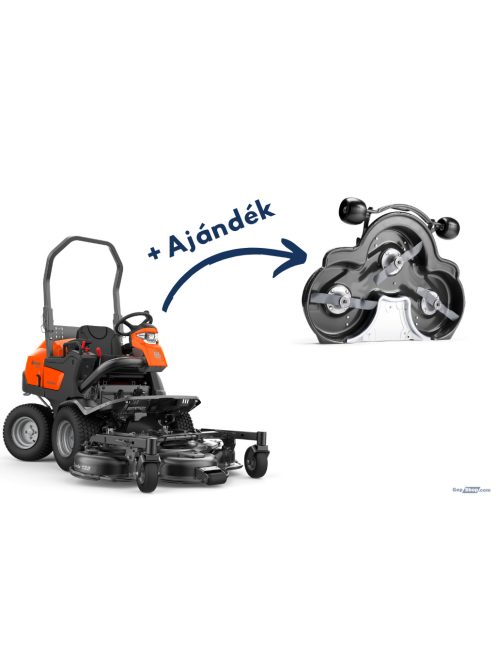 Husqvarna P525DX fűnyíró Rider (vágóasztal nélkül)