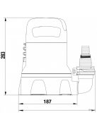 GARDENA Merülőszivattyú tiszta vízhez 9000 9030-20
