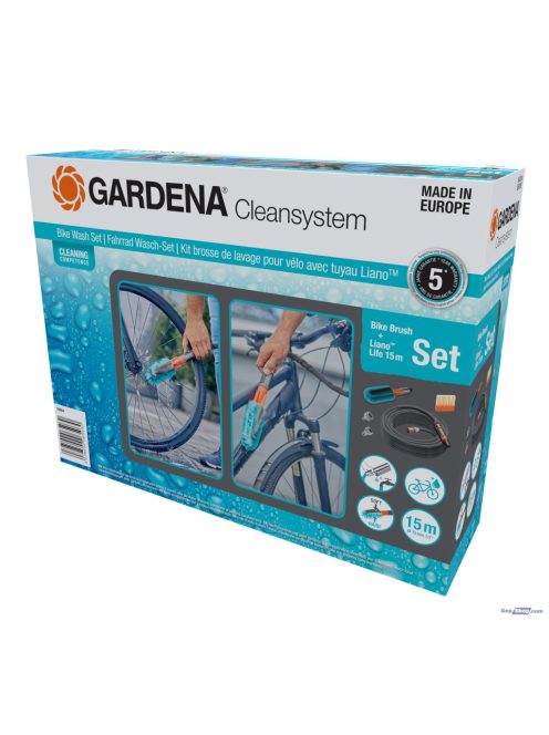 GARDENA Cleansystem Kerékpártisztító készlet 18864-20
