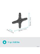 GARDENA 4,6 mm-es keresztelem (3/16") 13214-20