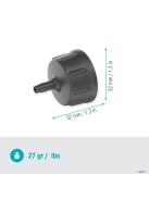 GARDENA 4,6 mm-es (3/16”) Csap-csatlakozóelem 13224-20