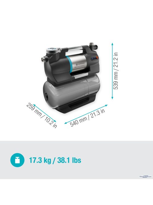 GARDENA Házi vízmű 5600 SilentComfort 9067-20