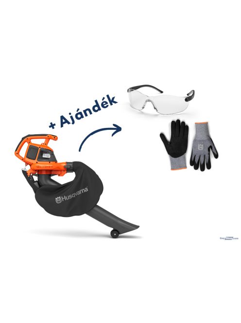Husqvarna 120iBV akkumulátoros lombfúvó - KIT