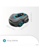 GARDENA SILENO sense 600 robotfűnyíró 19942-32