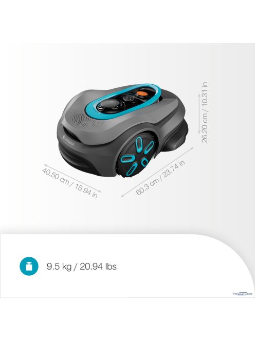 GARDENA SILENO sense 600 robotfűnyíró 19942-32